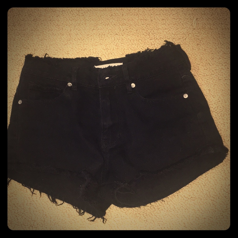 High rise shorts